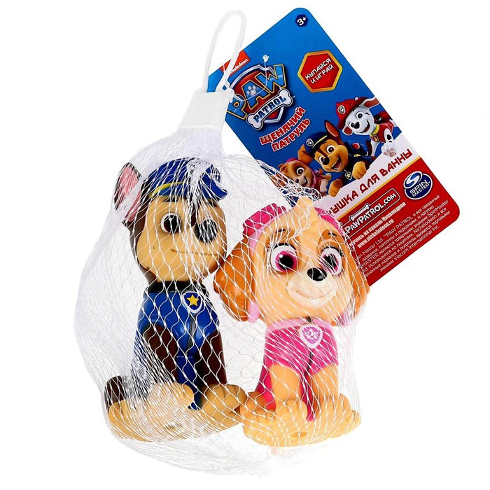 Игрушка для ванны «Чейз-гончик и Скай», 10 см 49786