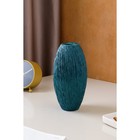 Ваза керамическая "Евро", настольная, изумруд, 22 см - Фото 2