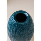 Ваза керамическая "Евро", настольная, изумруд, 22 см - Фото 3