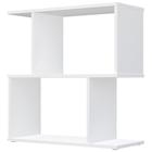 Стеллаж Polini Home Smart, фигурный, 2 секции, цвет белый - Фото 1