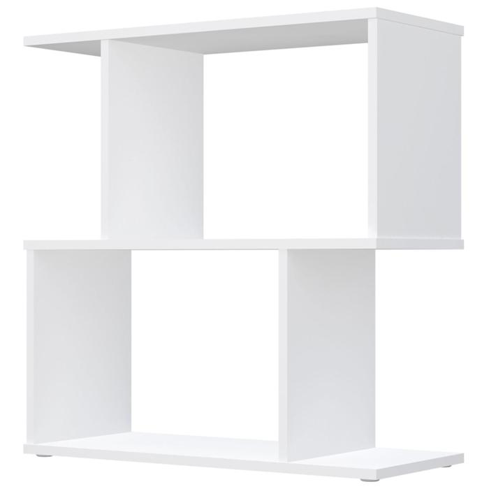 Стеллаж Polini Home Smart, фигурный, 2 секции, цвет белый - Фото 1
