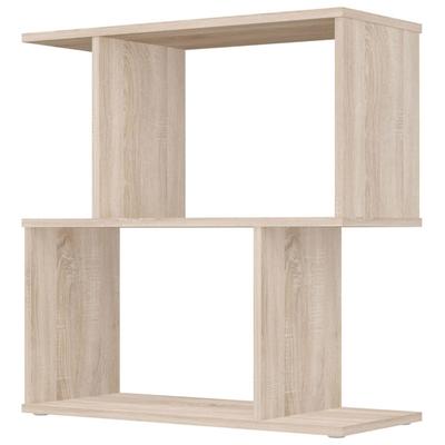 Стеллаж Polini Home Smart, фигурный, 2 секции, цвет дуб