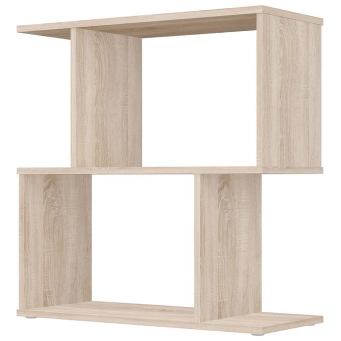 Стеллаж Polini Home Smart, фигурный, 2 секции, цвет дуб - Фото 1