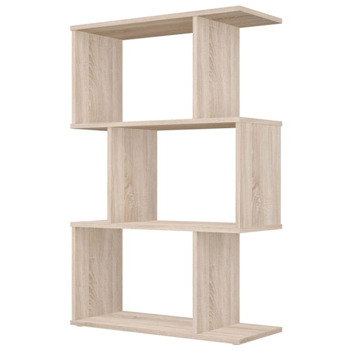 Стеллаж Polini Home Smart фигурный 3 секции цвет дуб 2261₽