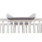 Доска пеленальная «Бегемотик», для детских кроватей, цвет серый - Фото 4