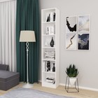 Стеллаж Home Smart, вертикальный, 6 секций, размер 40x28x202 см, цвет белый - Фото 3