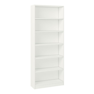 Стеллаж Home Smart, вертикальный, 6 секций, размер 80×28×202 см, белый