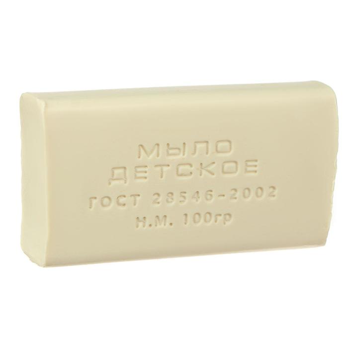 

Мыло туалетное без обертки Детское, 100 г