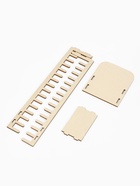 Подставка под открытки 15 ячеек, 8.4×27×11 см, толщина 3 мм, цвет бежевый - фото 59326348