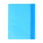 Папка-скоросшиватель Calligrata, А4, 120 мкм, голубая, прозрачный верх - Фото 4