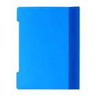 Папка-скоросшиватель Calligrata, А4, 120 мкм, синяя, прозрачный верх, МИКС - Фото 4