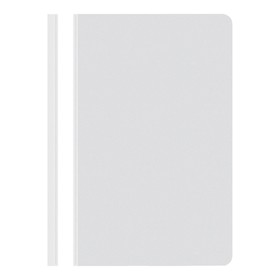 Папка-скоросшиватель Calligrata, А4, 120 мкм, белая, прозрачный верх 6578259