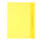 Папка-скоросшиватель Calligrata, А4, 120 мкм, жёлтая, прозрачный верх - Фото 5