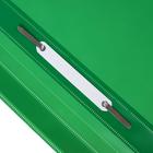 Папка-скоросшиватель Calligrata, А5, 180 мкм, зелёная, прозрачный верх - Фото 2