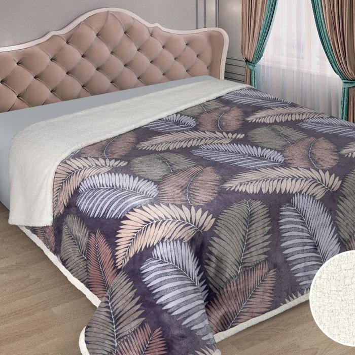 Плед Милан рис.G-15 150х210см, иск мех, 400 г/м пэ100% - Фото 1