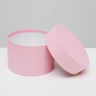 Набор круглых подарочных коробок 5 в 1 «Дымка», 23×23×14 - 15×15×10 см - фото 59986488