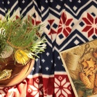 Плед флисовый новогодний «Экономь и Я. Олени» 150×200 см - Фото 7