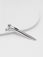 Массажёр для лица и зоны декольте, 2 шара, 14.3×4.5 см, серебристый - Фото 2