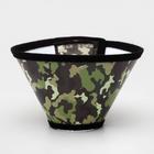 Ветеринарный воротник №7, обхват шеи 16-18 см, высота 8.5 см, цвет хаки - Фото 4