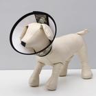 Ветеринарный воротник №7, обхват шеи 16-18 см, высота 8.5 см, цвет хаки - Фото 1