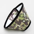 Ветеринарный воротник №6, обхват шеи 19-22.5 см, высота 10.5 см, цвет хаки - Фото 2