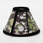 Ветеринарный воротник №6, обхват шеи 19-22.5 см, высота 10.5 см, цвет хаки - Фото 5