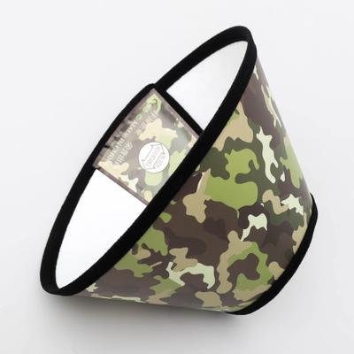 Ветеринарный воротник №4, обхват шеи 29-33 см, высота 13.5 см, хаки