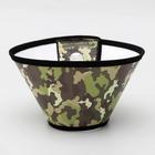 Ветеринарный воротник №4, обхват шеи 29-33 см, высота 13.5 см, цвет хаки - Фото 5