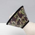 Ветеринарный воротник №4, обхват шеи 29-33 см, высота 13.5 см, цвет хаки - Фото 7