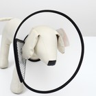 Ветеринарный воротник №4, обхват шеи 26-31 см, высота 13 см, чёрный - Фото 3