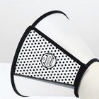 Ветеринарный воротник №4, обхват шеи 26-31 см, высота 13 см, чёрный - Фото 4