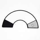 Ветеринарный воротник №4, обхват шеи 26-31 см, высота 13 см, чёрный - Фото 6