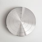Гончарный круг ручной (скульптурный) двухсторонний металл d=15 см - фото 9572340