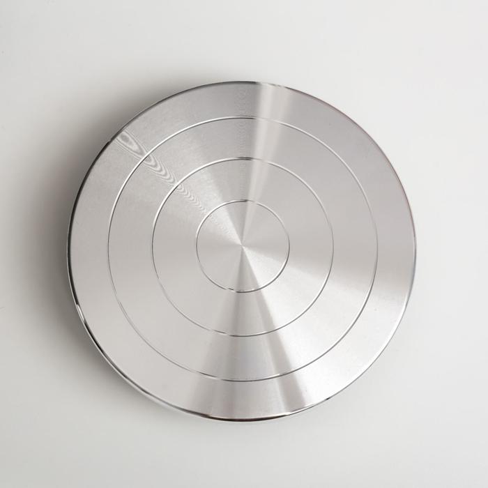 Гончарный круг ручной (скульптурный) двухсторонний металл d=15 см