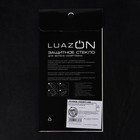 Защитное стекло 9D Luazon для iPhone 12 Pro MAX, полный клей, 0.33 мм, 9Н - фото 51320411