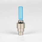 Набор фонарей на ниппель велосипеда "Мастер К", 2 шт, AG10, синий - фото 50836048