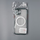 Чехол LuazON для iPhone 12 Pro, поддержка MagSafe, с окантовкой, пластиковый, зеленый - Фото 4
