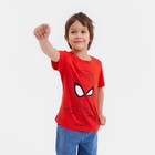 Футболка детская «Человек-Паук» рост 110-116, красный - Фото 4