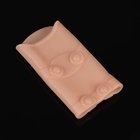 Силиконовый бандаж на голеностоп, с магнитами, 12.5×7 см, бежевый - Фото 4