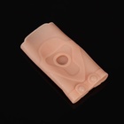 Силиконовый бандаж на голеностоп, с магнитами, 12,5 × 7 см, цвет бежевый - Фото 5