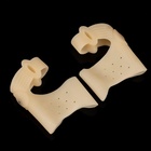 Бандаж на стопу, силиконовый, с корректором, с магнитами, 7.5×7 см, бежевый - Фото 4