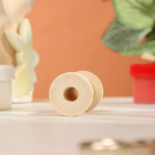 Заготовка для творчества Катушка 4 , 5,5хd3см, втулка 2см, отверстие 1см (комплект 4 шт) - фото 21260549