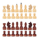 Шахматные фигуры обиходные, дерево, h=3.5-6.7 см, d=2.2-2,5 см - Фото 3
