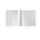 Обложка ПП, 212 х 395 мм, 80 мкм, ErichKrause "Glossy Clear", для тетрадей и дневников, с клеевым краем и увеличенным клапаном, глянцевая, прозрачная (комплект 12 шт) - фото 30303037