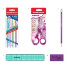 Набор настольный на вращающейся подставке 5 предметов, ErichKrause Mini Desk, Pastel Mint, пластиковый, мятный - Фото 8