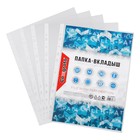 Файл - вкладыш Calligrata, А4, глянцевый, вертикальный, 100 штук, эконом - Фото 2