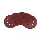 Круг абразивный шлифовальный под «липучку» ТУНДРА, перфорированный, 150 мм, Р150, 5 шт. - Фото 4