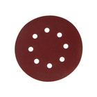 Круг абразивный шлифовальный под «липучку» ТУНДРА, перфорированный, 150 мм, Р150, 5 шт. - Фото 5