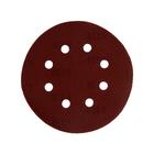 Круг абразивный шлифовальный под «липучку» ТУНДРА, перфорированный, 150 мм, Р320, 5 шт. - Фото 5