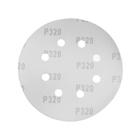 Круг абразивный шлифовальный под «липучку» ТУНДРА, перфорированный, 150 мм, Р320, 5 шт. - Фото 6